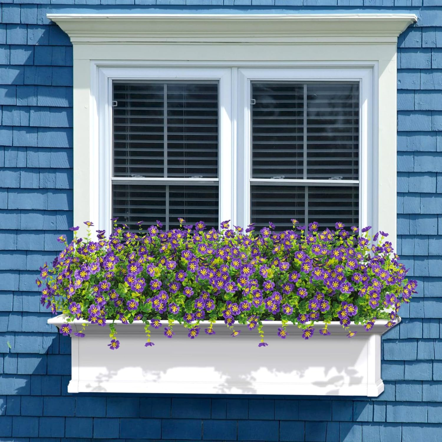 Ouddy Decor 24 Bundles Artificial Flowers for Outdoors Multicolor Fake Flowers Plastic Plants Faux Lavender UV Resistant for Spring Summer Garden Patio Window Box Office Table Kitchen Home Decor - Image 10