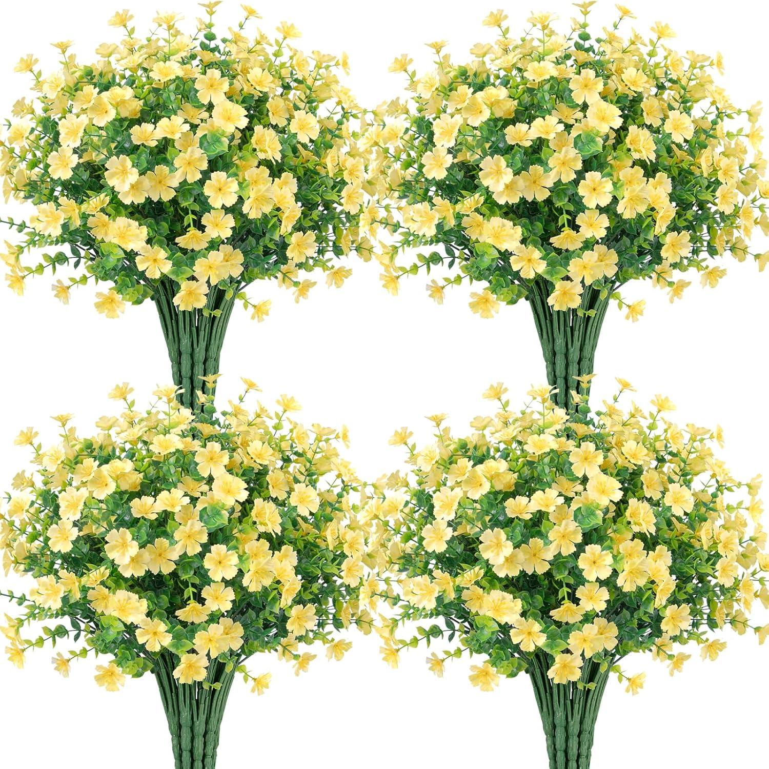 Ouddy Decor 24 Bundles Artificial Flowers for Outdoors Multicolor Fake Flowers Plastic Plants Faux Lavender UV Resistant for Spring Summer Garden Patio Window Box Office Table Kitchen Home Decor - Image 13