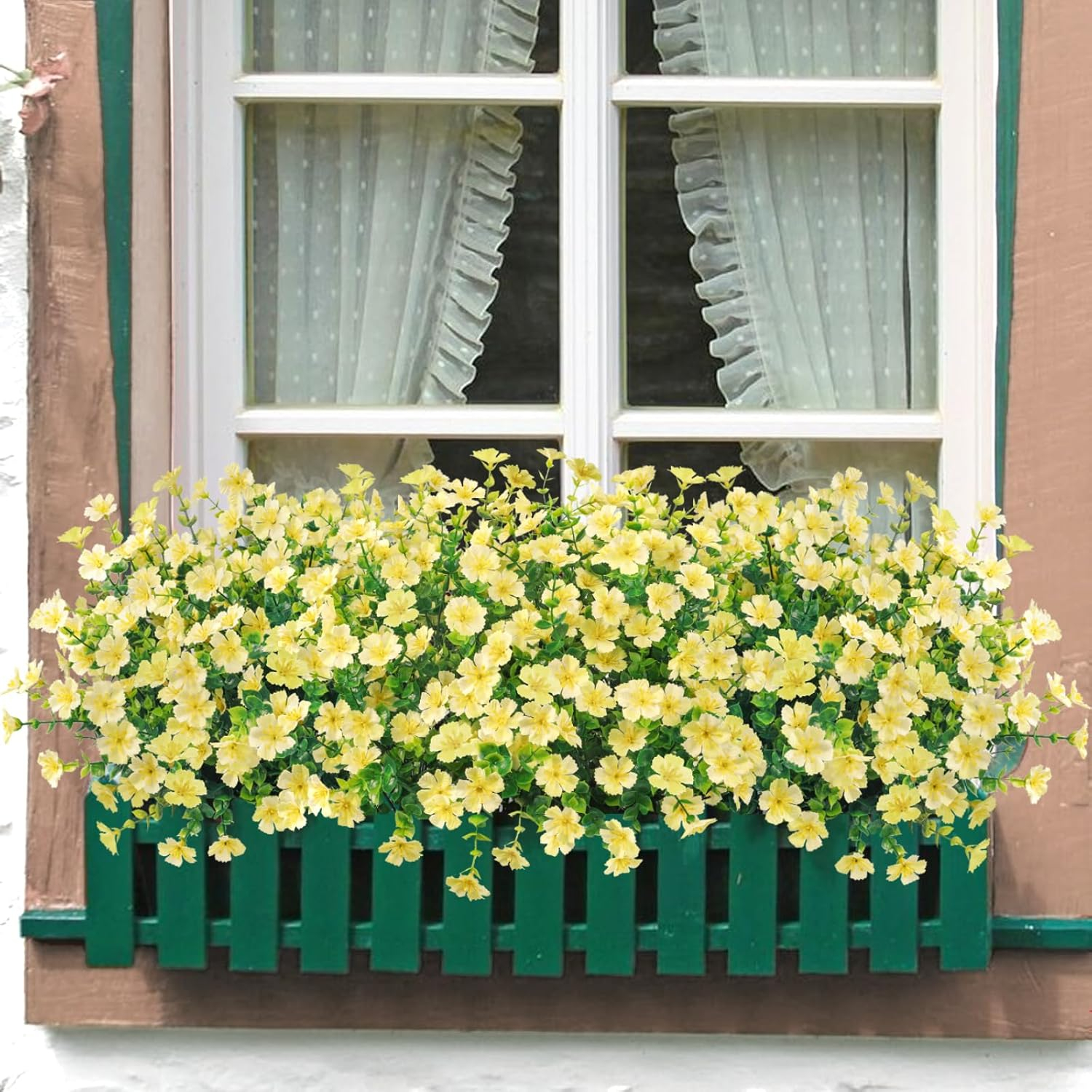 Ouddy Decor 24 Bundles Artificial Flowers for Outdoors Multicolor Fake Flowers Plastic Plants Faux Lavender UV Resistant for Spring Summer Garden Patio Window Box Office Table Kitchen Home Decor - Image 16