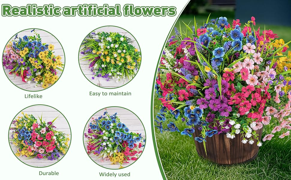 lifelike flowers