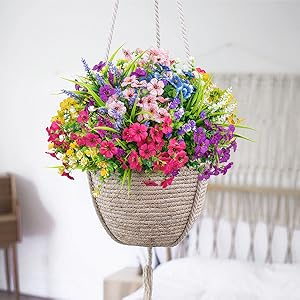hanging flowers