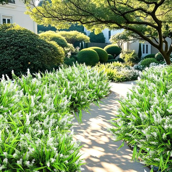 Ouddy Decor 24 Bundles Artificial Flowers for Outdoors, Fake Lavender Flowers Monkey Grass Faux Plastic Plants Shrubs UV Resistant for Porch Garden Window Box Office Home Decorations, Mixed - Image 16