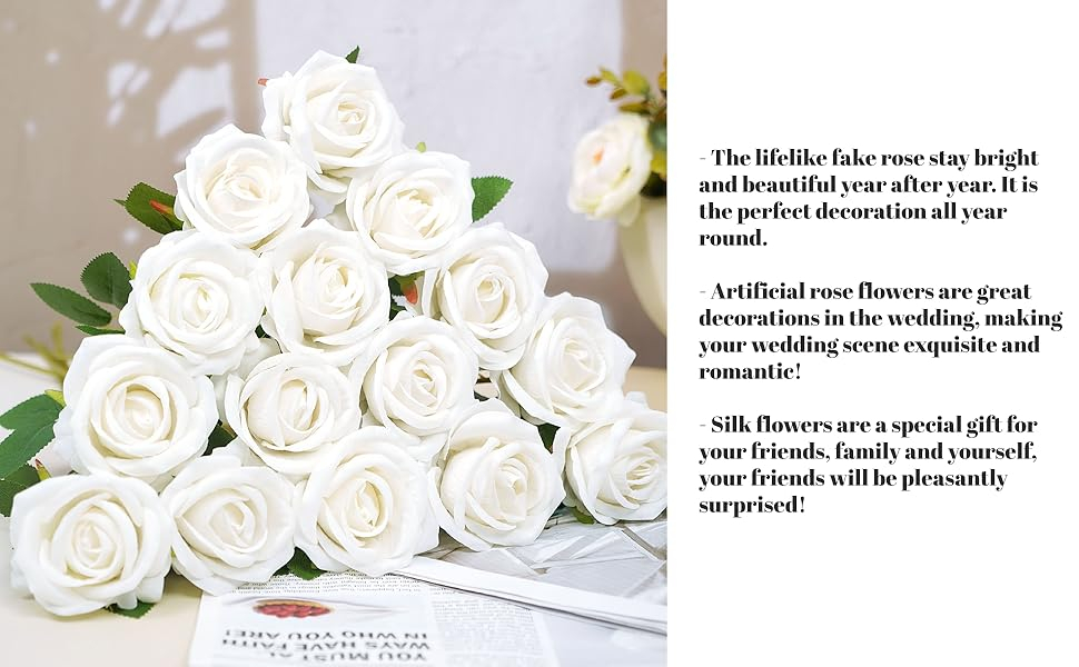 fake roses