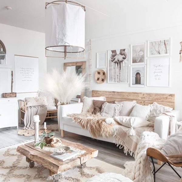Ouddy Decor 8 Pcs Faux Pampas Grass Decor 38''/97cm Tall Artificial Large Pompous Pompas Floral Fluffy Fake Plants Floor Vase Filler for Wedding Kitchen Home Boho Decorations, Mixed Beige - Image 24