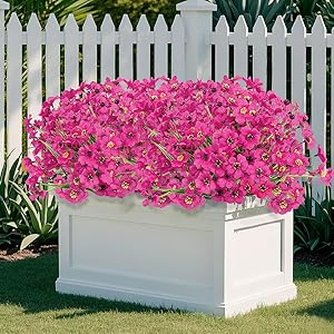 artificial outdoor flowers